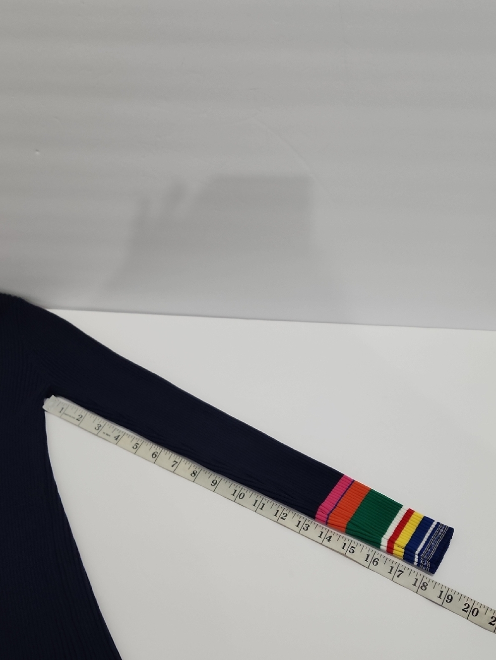 Staud Cargo Sweater - Navy Multi - Picture 9 of 12